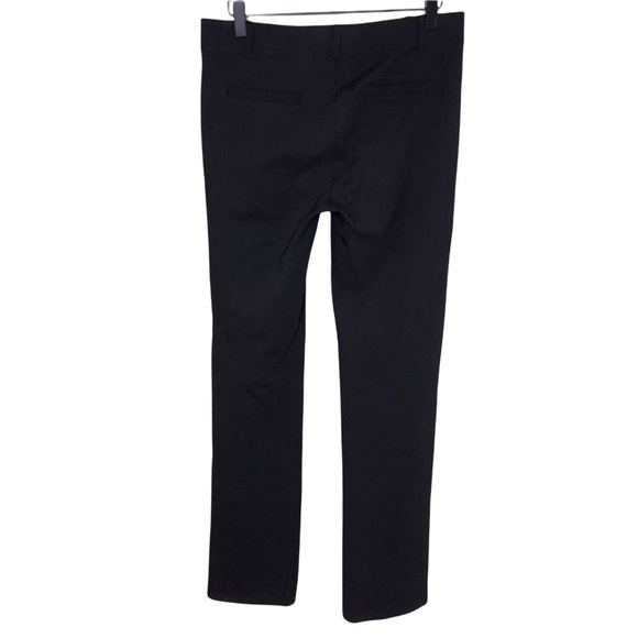 Betabrand Classic Straight Leg Dress Pants Black Size Medium Ponte Knit W0076 - Picture 5 of 9